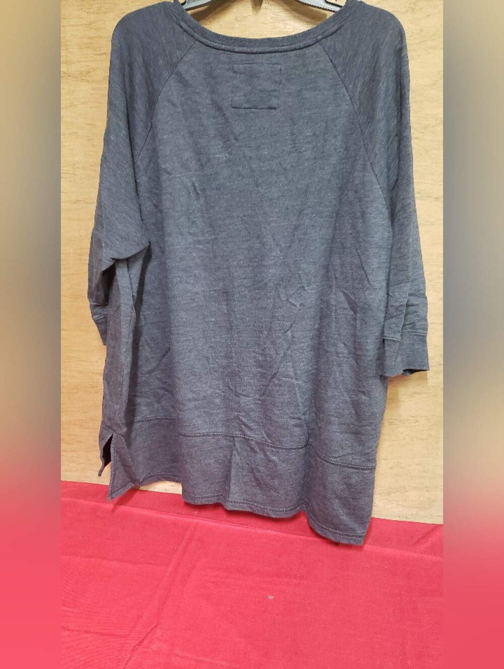 Womens Sonoma Good For Life Heathered Gray Top 3X - Picture 4 of 7
